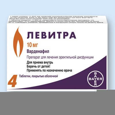 Левитра - 25 отзывов, инструкция по применению - ПроТаблетки