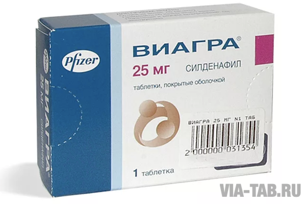 Виагра — инструкция по применению, дозы, побочные действия.
