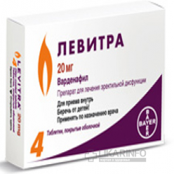 Левитра 40Мг - купить в интернет-аптеке OZON
