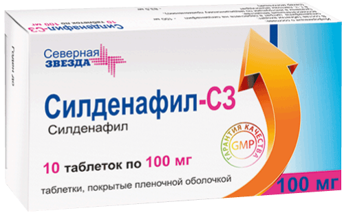 СИЛДЕНАФИЛ СТАДА филмирани таблетки 50 мг * 4 СТАДА